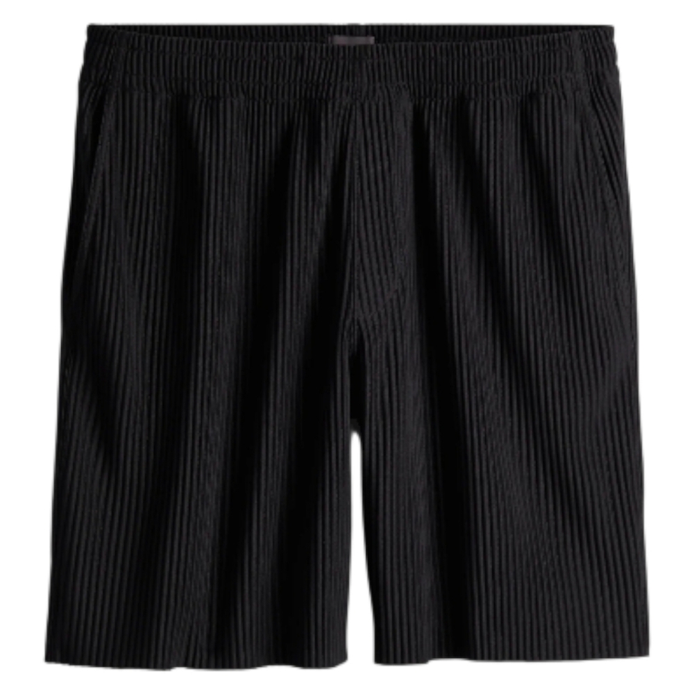 H&M Men's Black Pinstripe Shorts